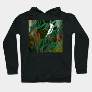 Corella and Gum Leaves Hoodie